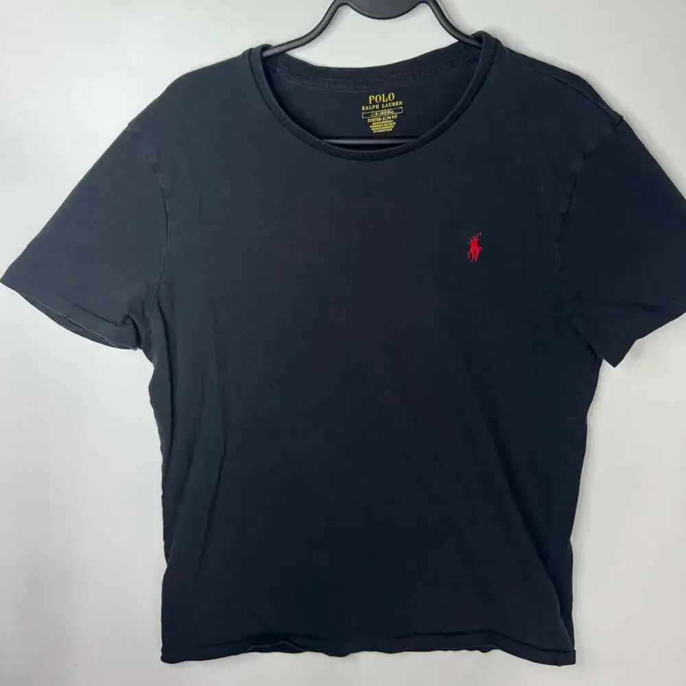 Polo Ralph Lauren Custom Slim Fit Short Sleeve Large T-Shirt, Black